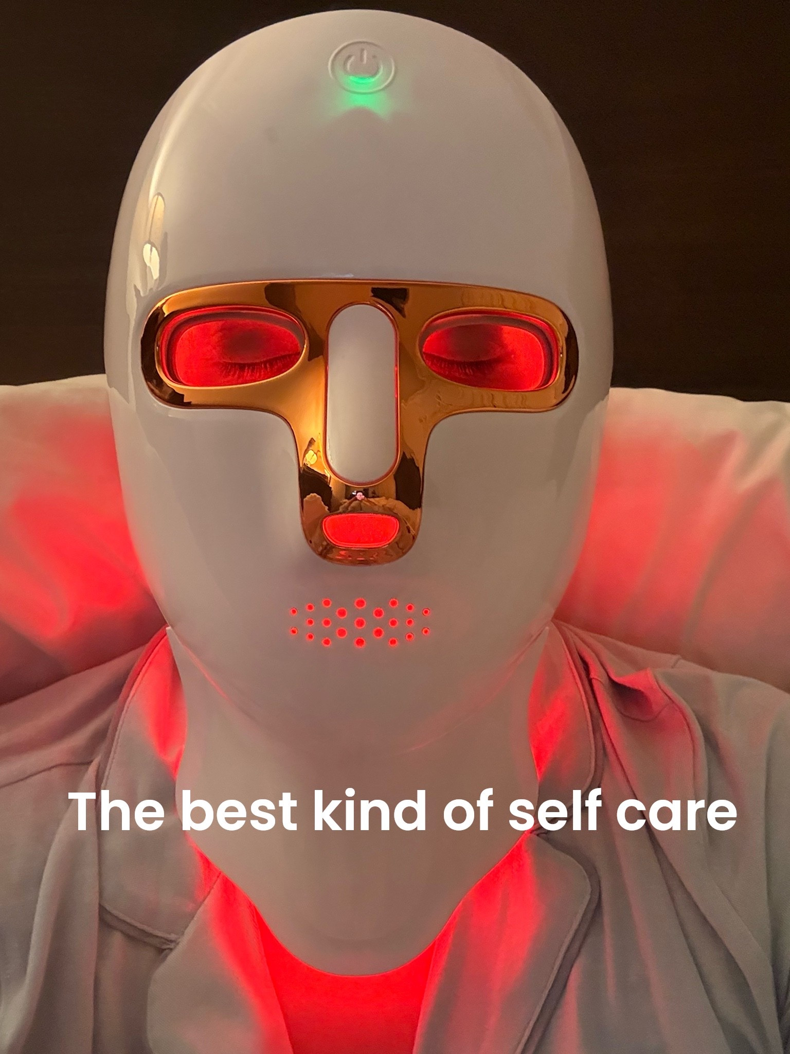Red light therapy mask with 7 different colors

#LTKselfcare #LTKOver40 #LTKBeauty