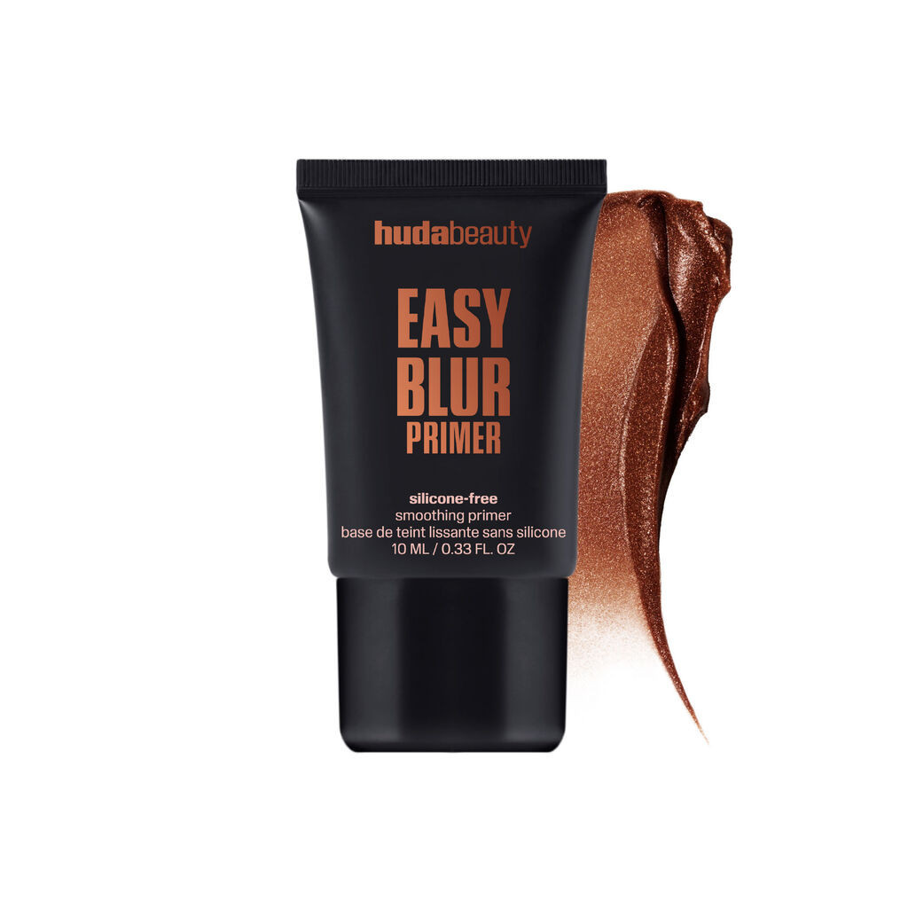 Mini Easy Blur Silicone-Free Smoothing Primer Bronze Fudge | HUDA BEAUTY | Huda Beauty US