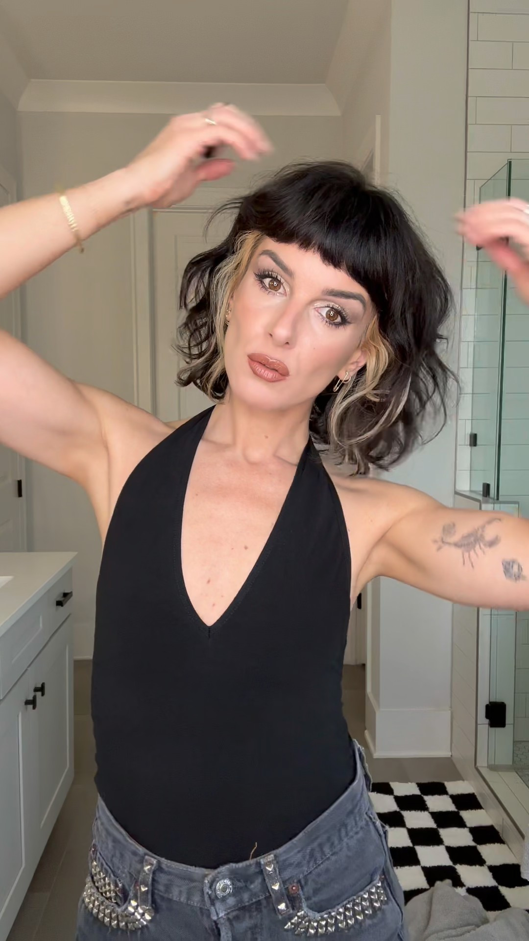 GET 15% OFF TARTE PRODUCTS WITH CODE SHENAE15! Glam rock show ready with this silver eye look! 💄✨️ 

#LTKStyleTip #LTKBeauty #LTKSaleAlert