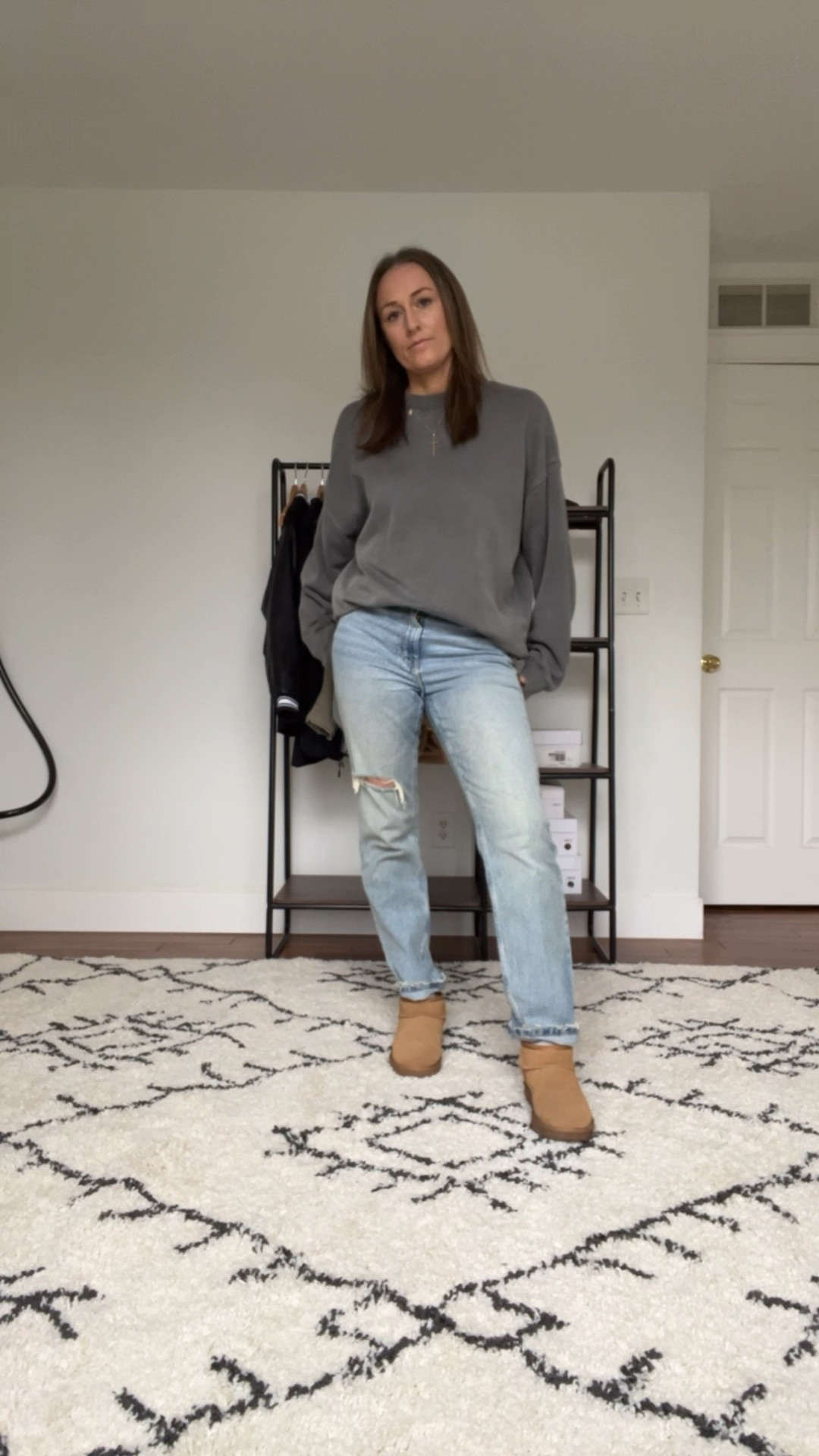 Everyday outfits. Easy outfits. Easy outfit ideas. Neutral basics. Winter outfits. Winter outfit idea. Casual outfits. Basic mom outfit. Casual outfit idea. Casual outfit. Everyday outfit. Mom outfit. Street style. 

#LTKFindsUnder100 #LTKFindsUnder50 #LTKSeasonal