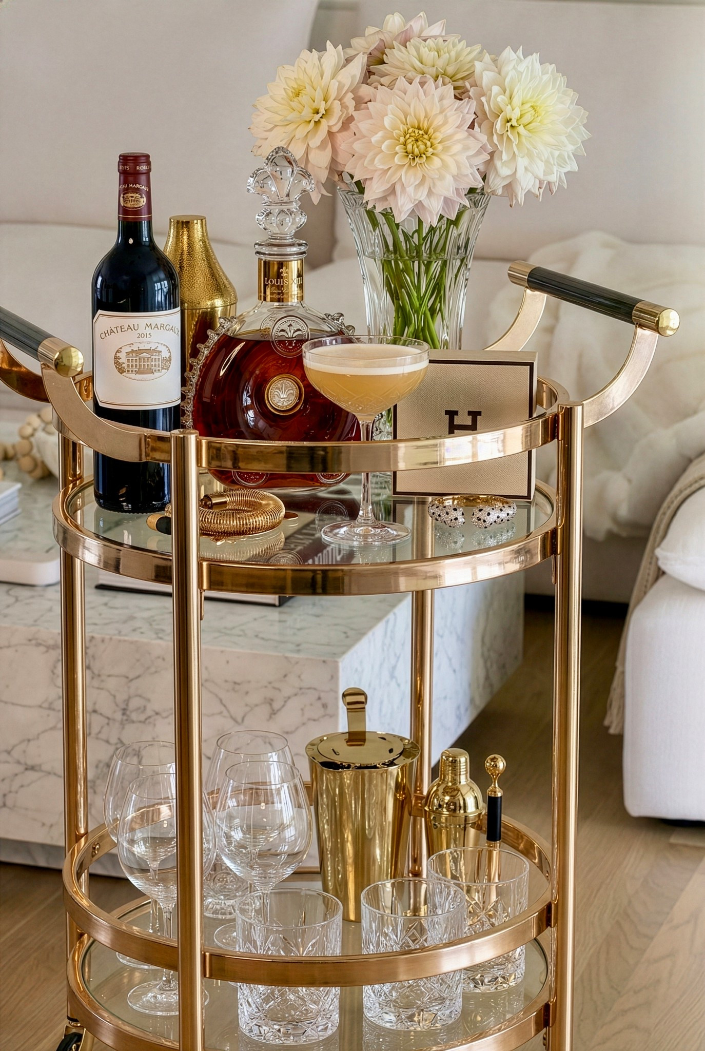 Bar cart !!

#LTKHome #LTKValentine