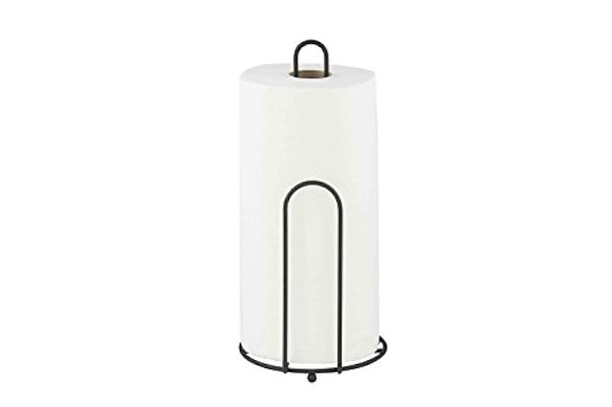 Home Basics Black Paper Towel Holder | Amazon (US)