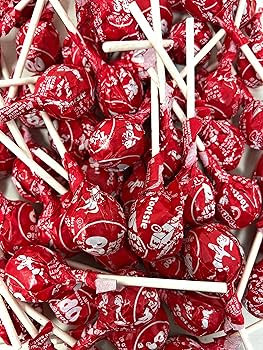 Cherry Red Tootsie Pops Bulk Candy 50+ Count Lollipops Suckers Variety Value Pack Aprox. 2.25 lbs... | Amazon (US)