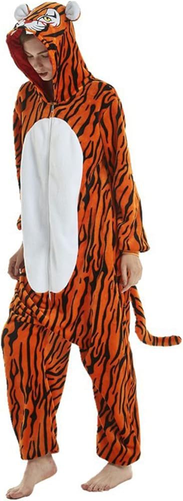 Petrella Fleece Animal Onesie Pajamas for Women Adult Christmas Halloween Cosplay Onepiece Costum... | Amazon (US)