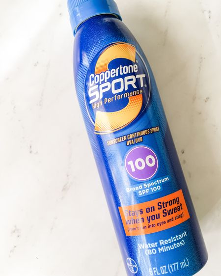 Coppertone Sport’s sunscreen contains SPF 100. This sunscreen is suitable for any sports activity. You can wear it to the beach, to the game, or any outdoor event. Just remember to apply 15 minutes before sun exposure.

#LTKfit #LTKswim #LTKunder50