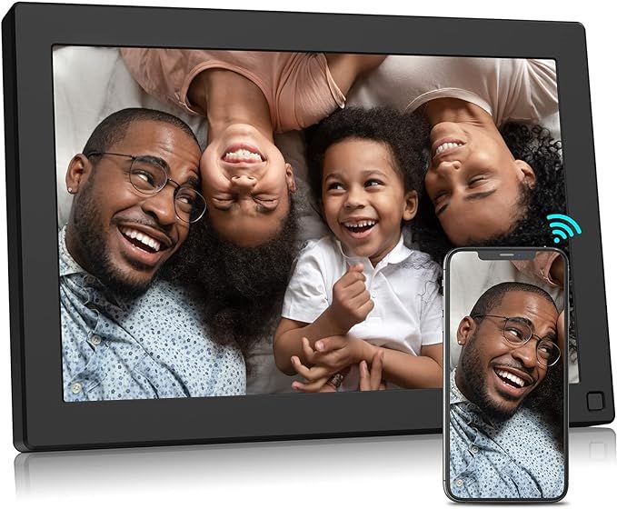 BSIMB WiFi Digital Picture Frame 10.1 Inch 16GB Digital Photo Frame 1280x800 IPS Touch Screen Aut... | Amazon (US)