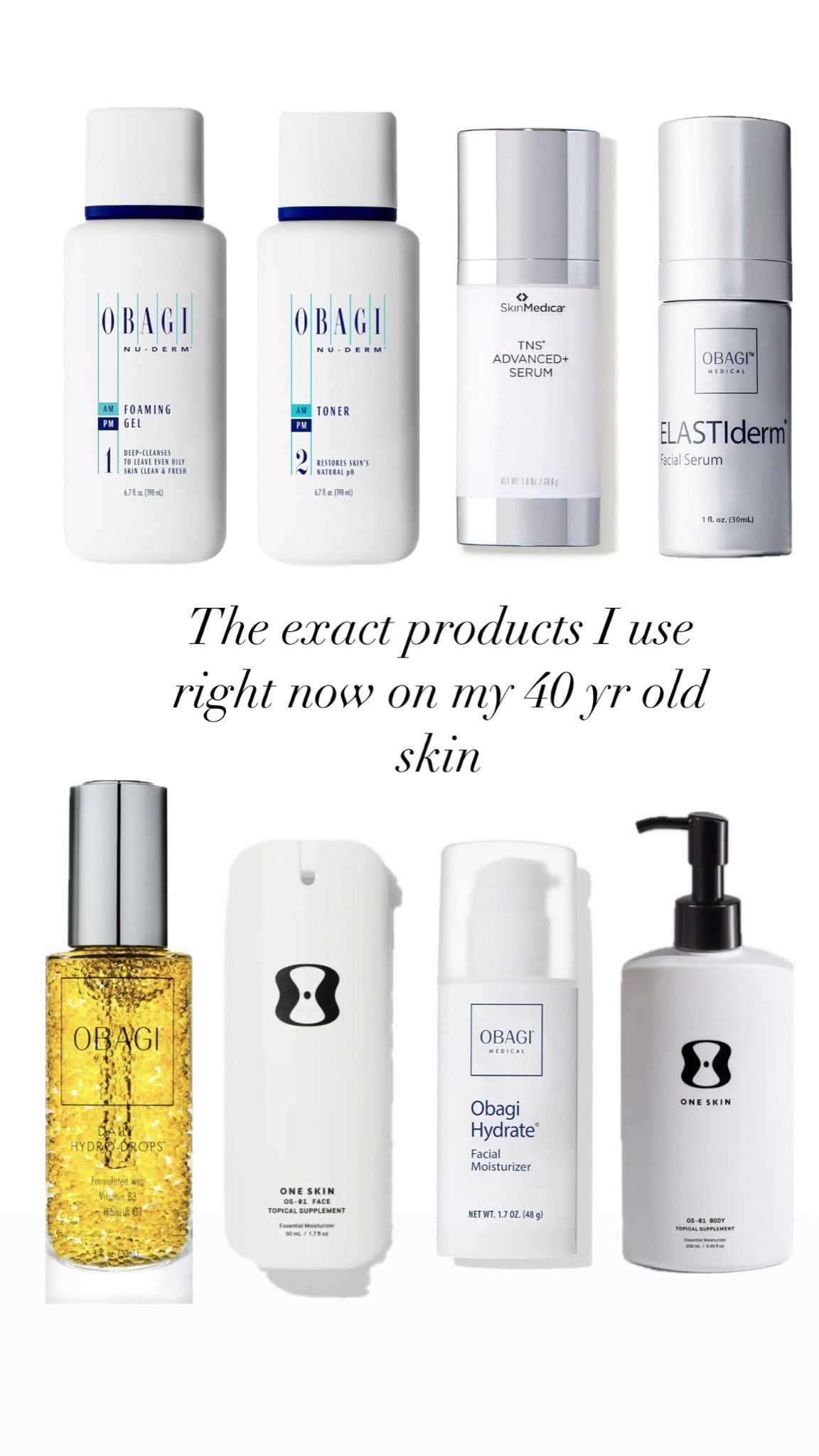 The exact products I use right now on my skin. All on sale.

#LTKsalealert #LTKbeauty #LTKCyberWeek