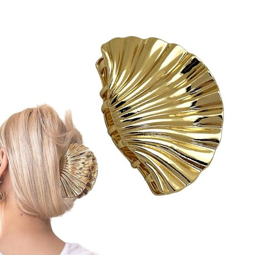 Metal Shell Claw Clip ，Women Fashion Hair Clamps Hair Accessories | Amazon (US)