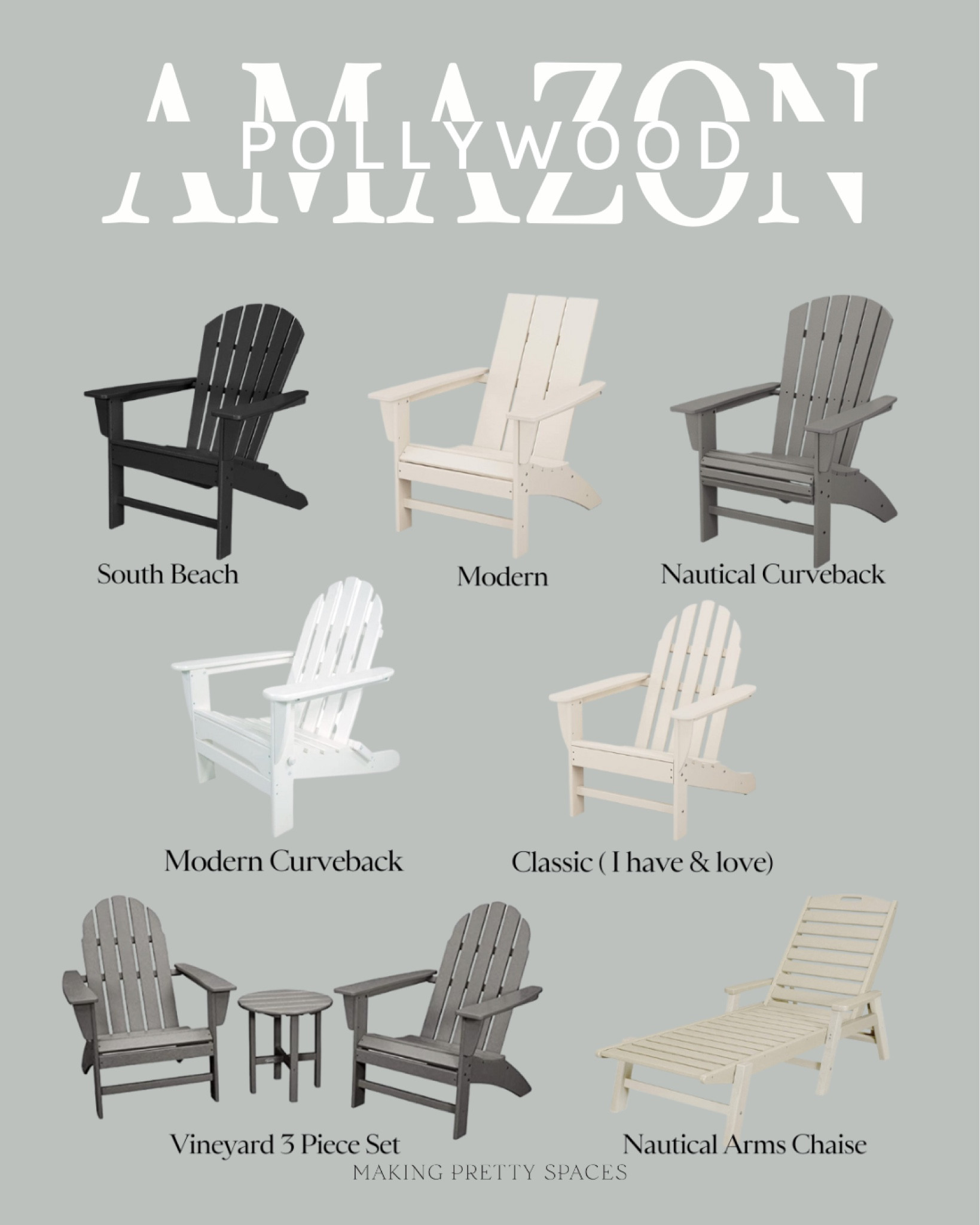Amazon Pollywood, outdoor furniture, patio finds, amazon home, outdoor, outdoor entertainment, porch, spring, summer, amazon 

#LTKfamily #LTKstyletip #LTKsalealert