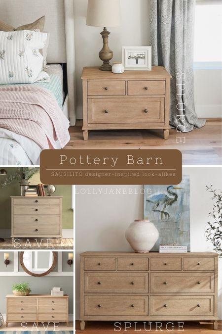 Love my Pottery Barn Sausalito dresser + nightstands 🤎 Get the look for less with these designer-inspired Wayfair look-alikes!

Pottery Barn | bedroom decor | wood dresser | wood nightstand | 6 drawer dresser | organic modern bedroom | aesthetic bedroom | neutral bedroom

#LTKhome #LTKstyletip