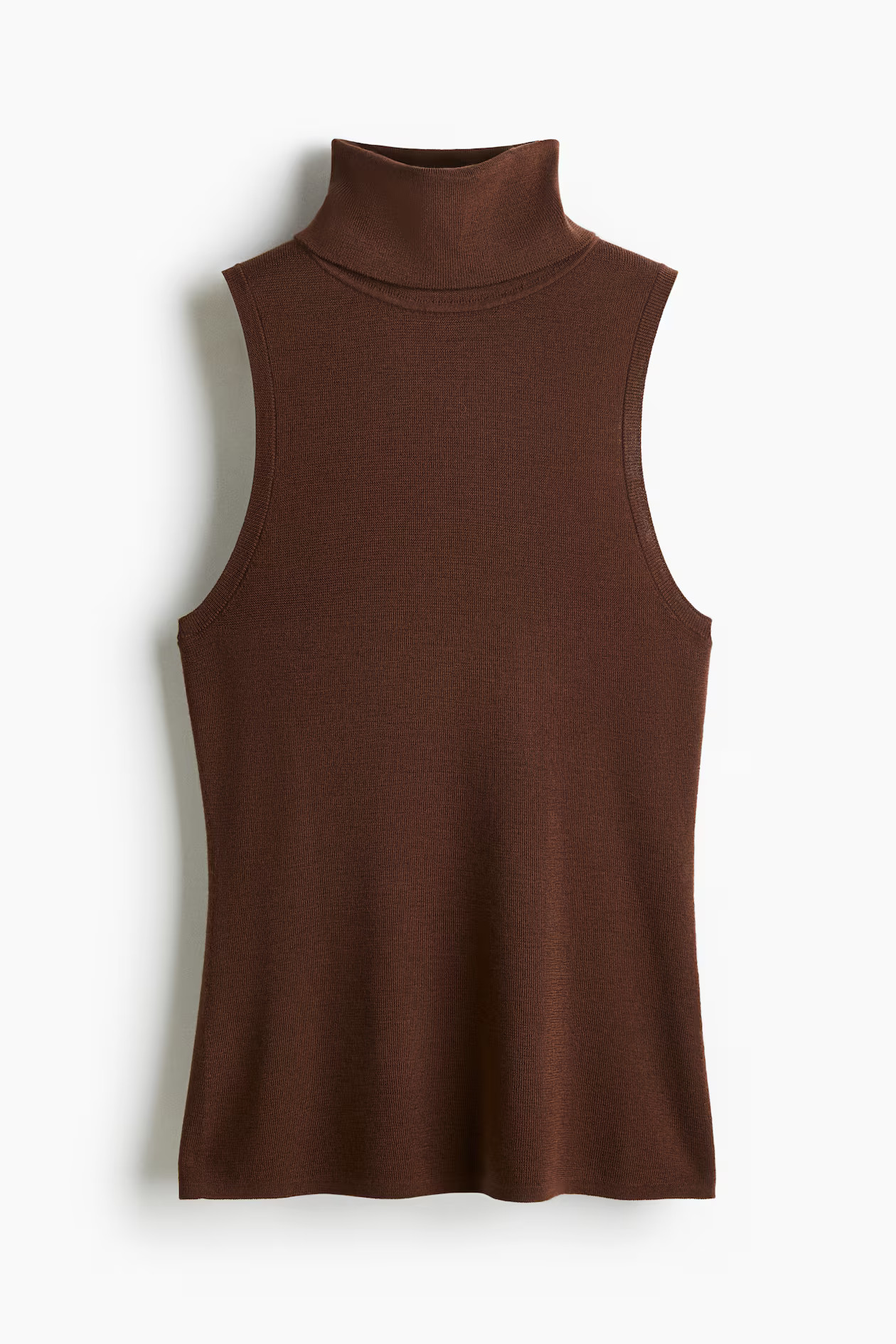 Polo-neck wool top | H&M (UK, MY, IN, SG, PH, TW, HK)