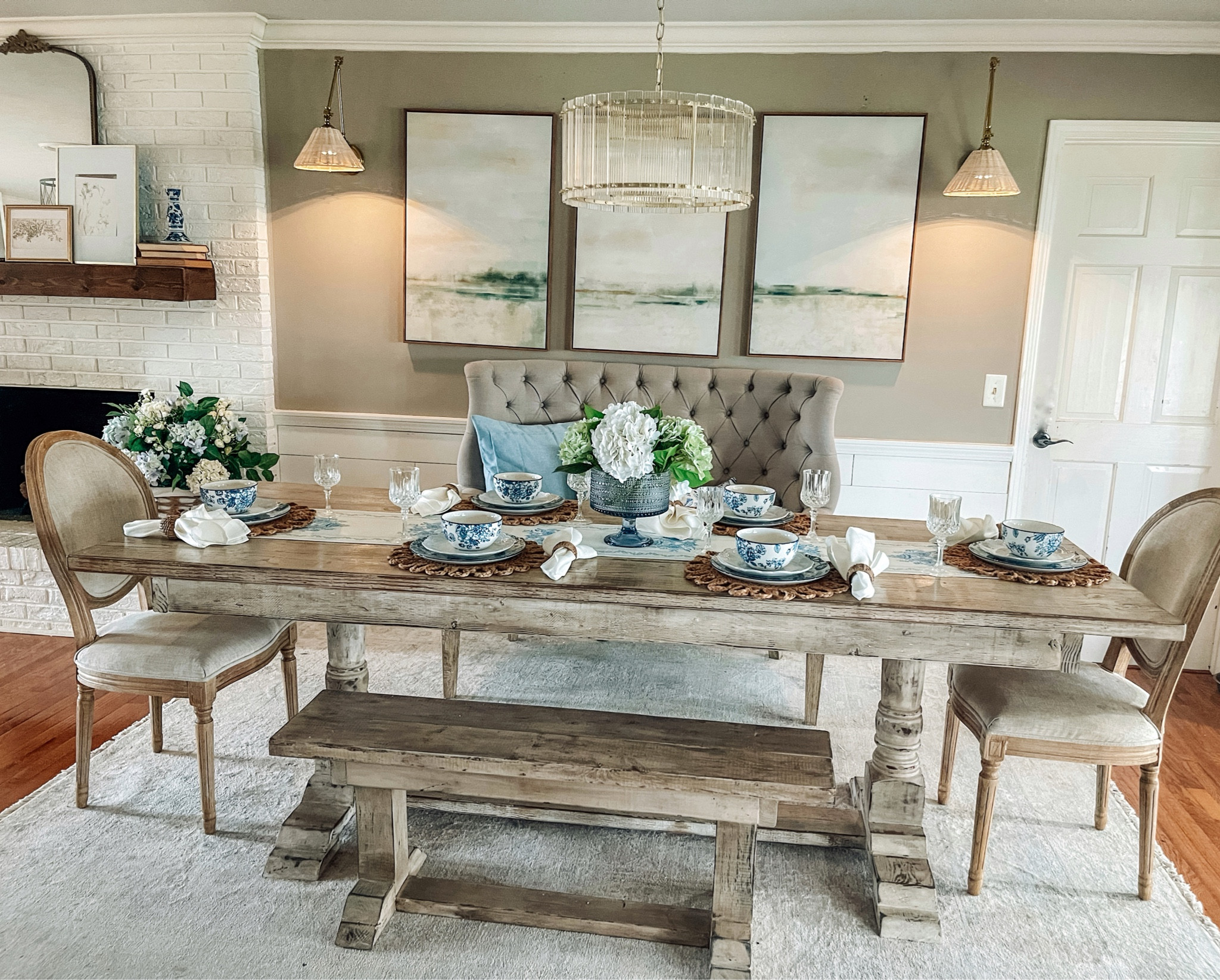 Spring dining refresh! So many goodies found on Amazon. #springdecor #amazondecor #decor #diningroom 

#LTKSeasonal #LTKstyletip #LTKhome