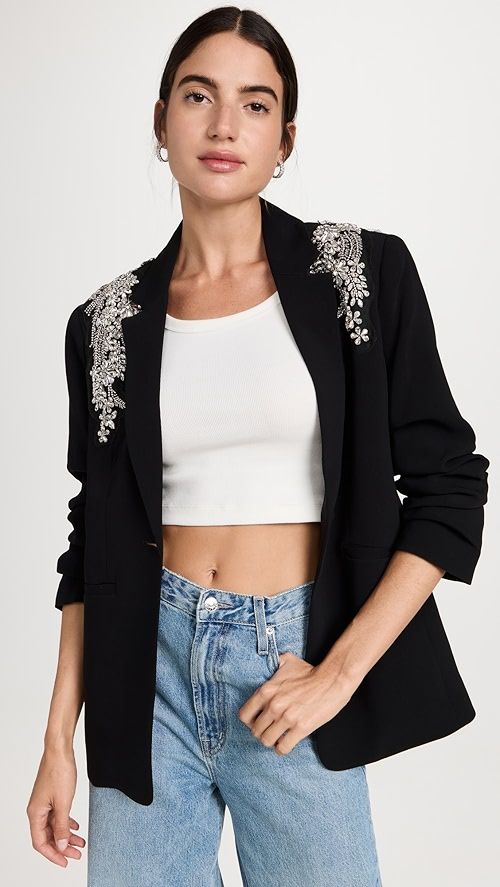 Cinq à Sept Crystal Ivy Kylie Jacket | SHOPBOP | Shopbop