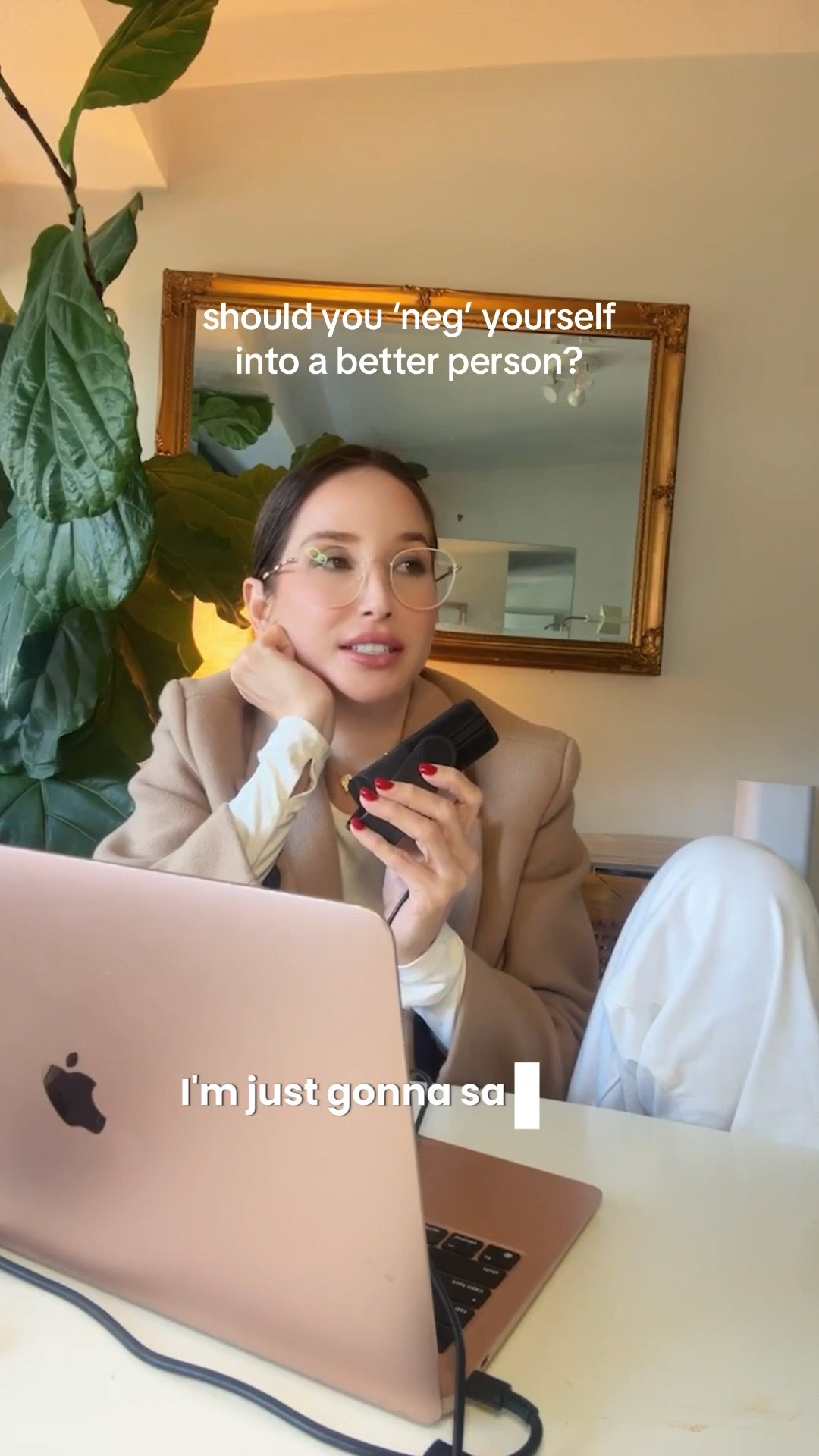 Everything happens for a reason… said the villain.😎 on today’s @plotarmor.podcast ep we’re talking about the funnest hack for getting into a good mood since crying in the shower became self-care! 

#ominouspositivity #selfcare #mindsethacks #plotarmorpodcast #journaling #confidence #applepodcasts #spotify #zara 

#LTKautumn #LTKaustralia