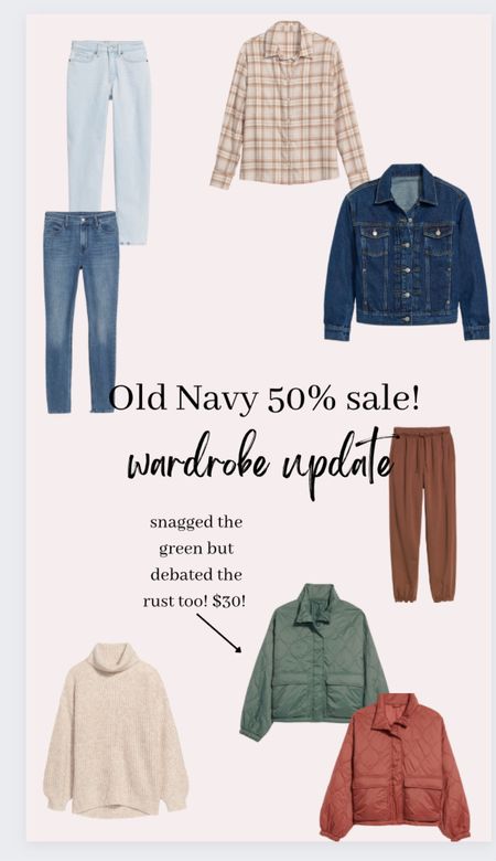 Old navy 50% off sale picks 