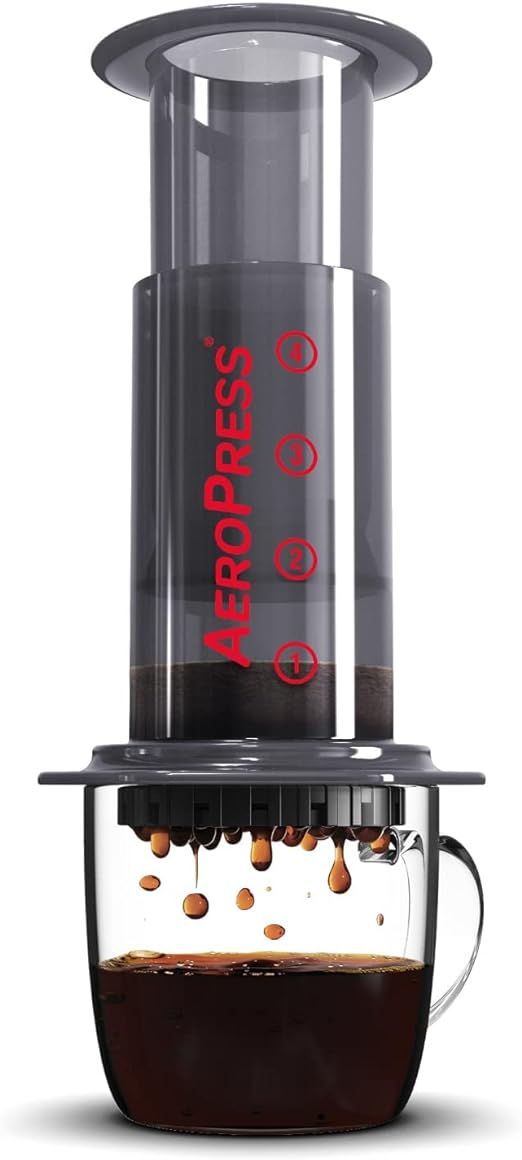 AeroPress Original Coffee Press – Full body, smooth, rich, coffee without grit or bitterness. A... | Amazon (US)