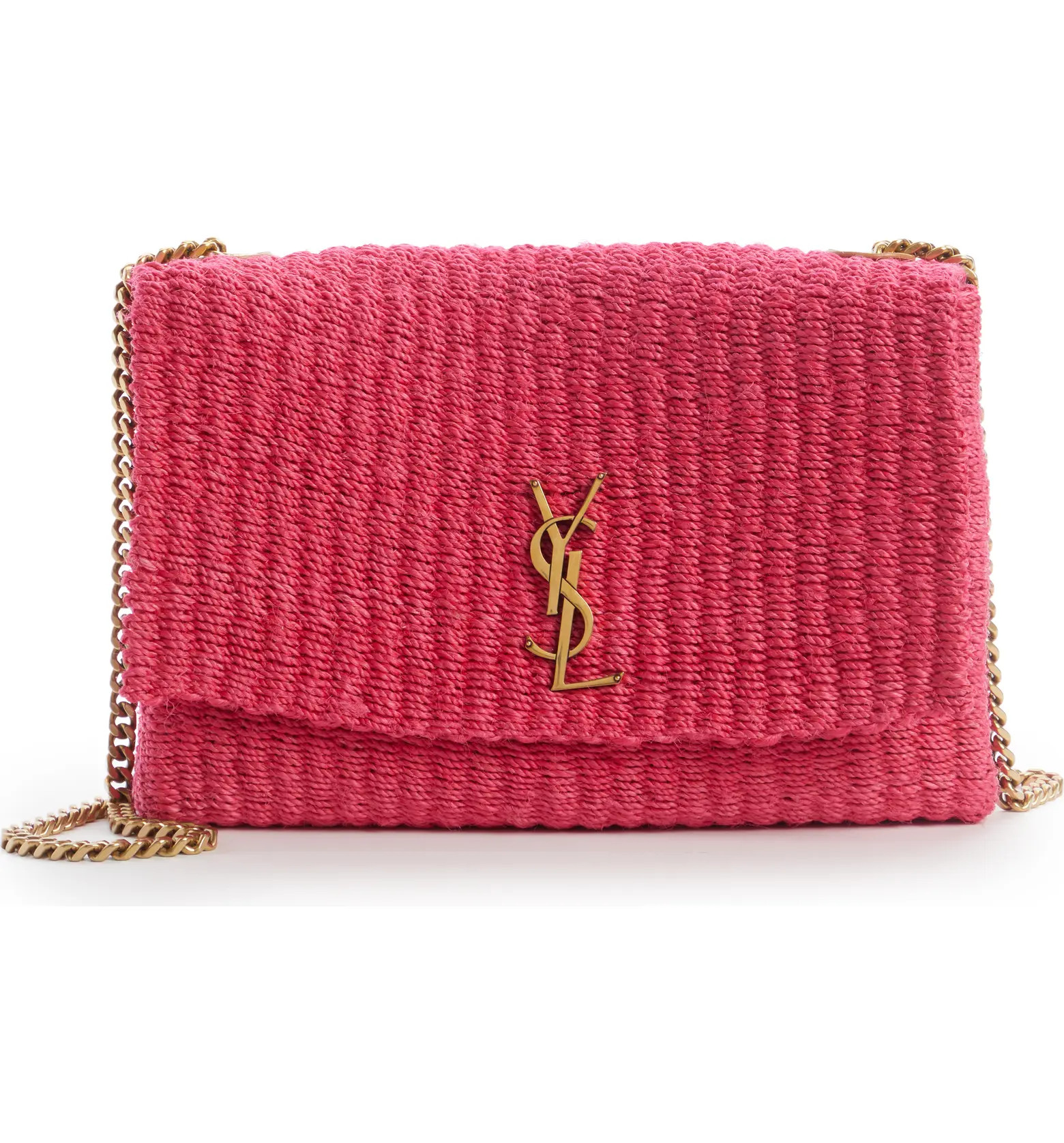 Medium Kate Raffia Shoulder Bag | Nordstrom