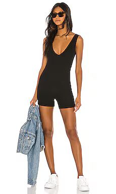 Lovers and Friends Tommie Romper in Black from Revolve.com | Revolve Clothing (Global)