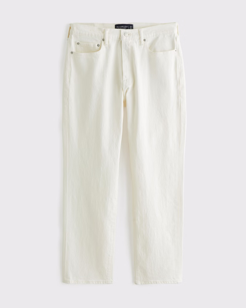 Athletic Straight Jean | Abercrombie & Fitch (US)