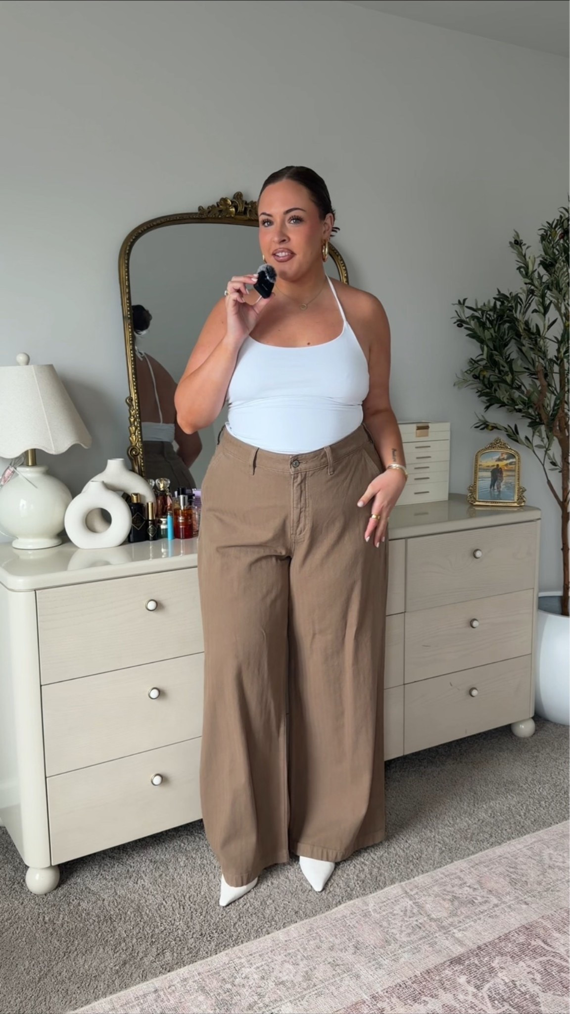 Wearing an xl top & 34 bottom!