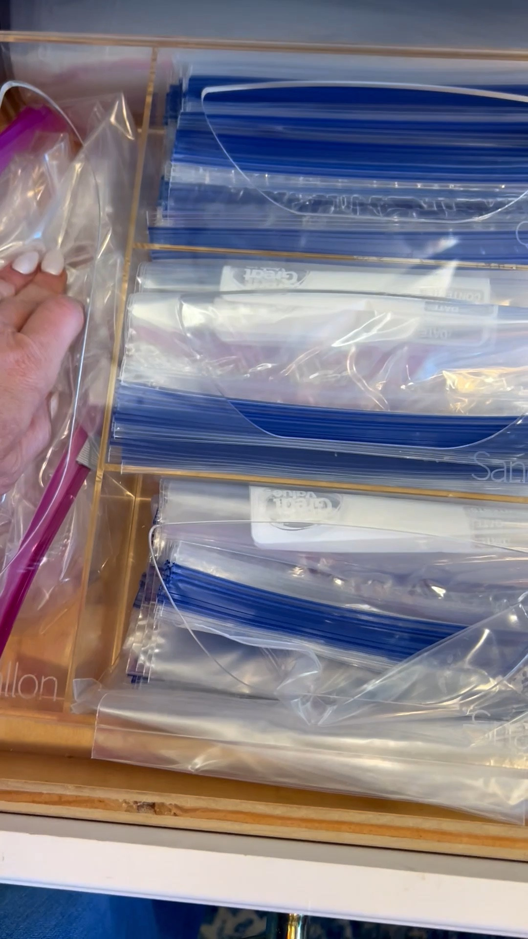 Ziploc bag organizer | kitchen essentials | Amazon finds 

#LTKHome #LTKmomlife #LTKFindsUnder50