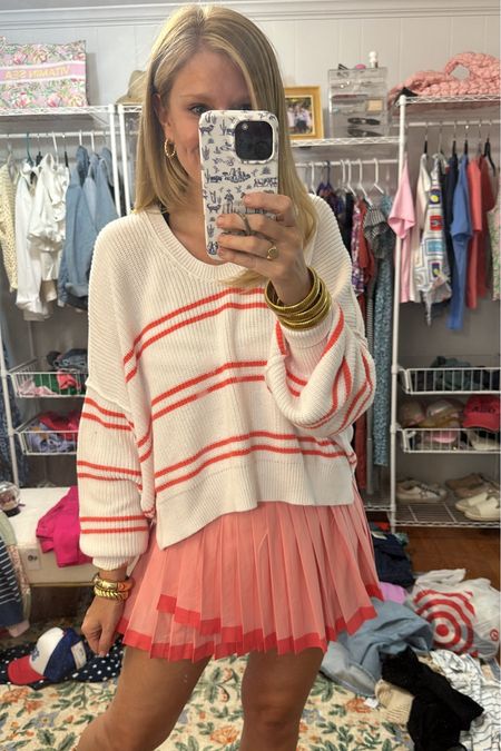 Love this beach sweater from Aerie paired with this skort! Looks like I’m ready for pickleball or tennis - you’d never know I don’t play! 😂 in a M in both. 


#LTKFindsUnder50 #LTKStyleTip #LTKSaleAlert