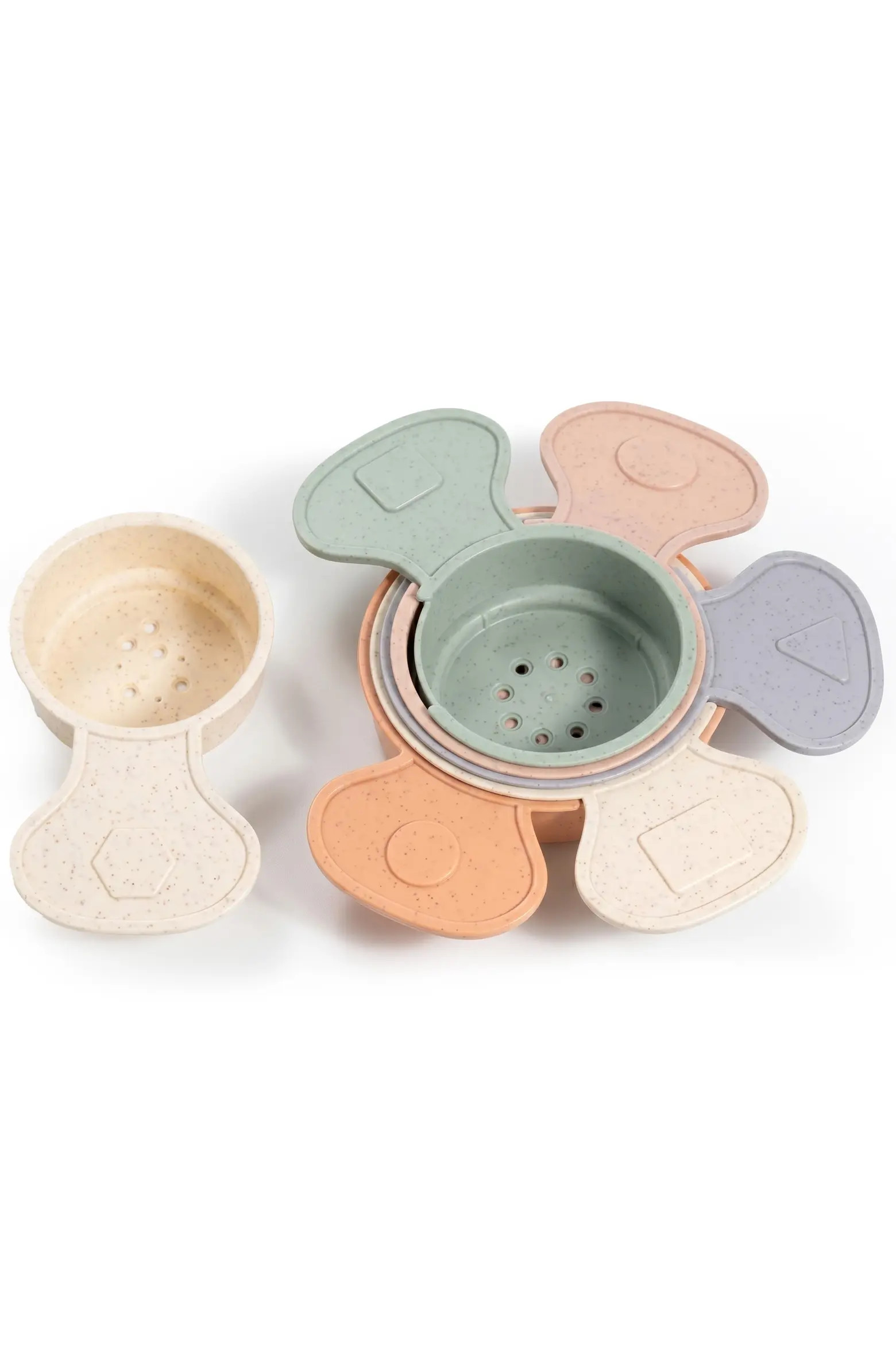 Stacking Cups Educational Bath Toy 6-Piece Set | Nordstrom | Nordstrom