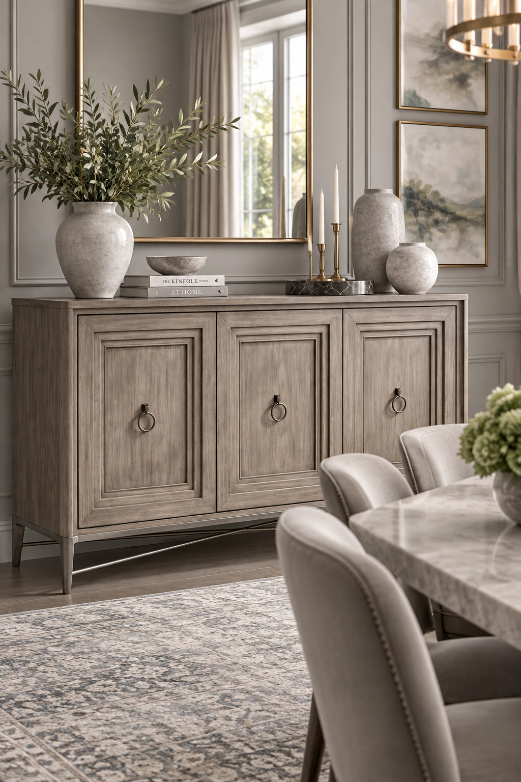 If you love timeless furniture, this washed wood sideboard is so pretty. The framed doors and ring pulls give it a polished traditional look without feeling dated, and the cabinet storage is perfect for dining room essentials. Found during the Wayfair Warehouse Sale — up to 60% off! #DiningRoomSideboard #WayfairSale #TraditionalDecor #BuffetCabinet #DiningRoomStorage #FurnitureDeals #HomeRefresh 

 #LTKSeasonal #LTKHome #LTKSaleAlert