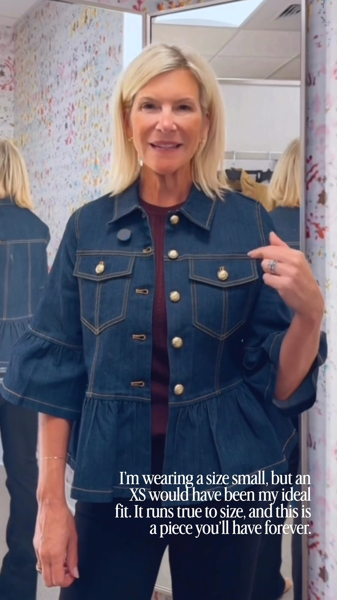 Every great wardrobe starts with timeless basics, and a classic denim jacket is at the top of my list. It’s the layer you’ll reach for year after year, throw it over dresses, tees, sweaters, or even denim for an effortlessly polished look. 

📲 Share = Send lists and products to a friend. Hello, Christmas List!
💬 Comment = Ask me anything about what I’m wearing. :-)

#LTKootd #LTKOver40 #LTKSaleAlert