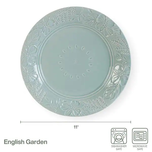 Fitz&Floyd 11-in English Garden Dinner Plate Set of 4 | Bed Bath & Beyond