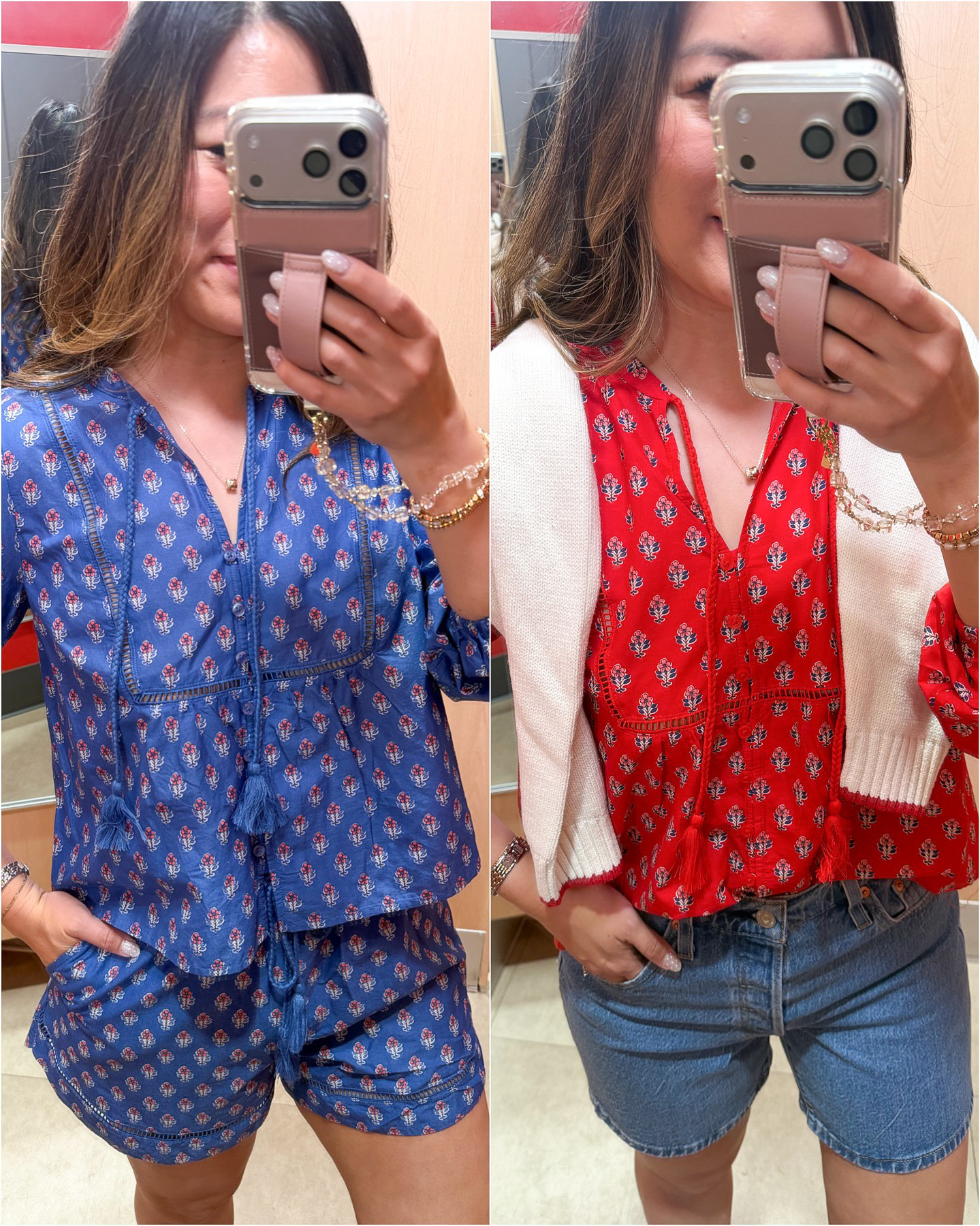 Target Americana Collection
Tops: Small
Shorts: Small (could have done Medium)
Levi’s Shorts: 29