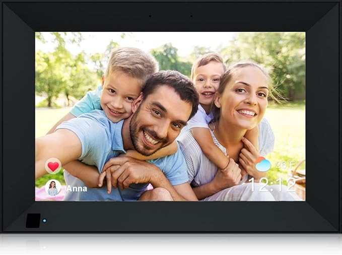 Digital Photo Frame 10.1 Inch WiFi Digital Picture Frame IPS HD Touch Screen Smart Cloud Photo Fr... | Amazon (US)