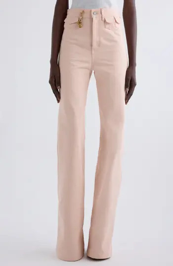 Chloé Pineapple Charm High Waist Twill Pants | Nordstrom | Nordstrom