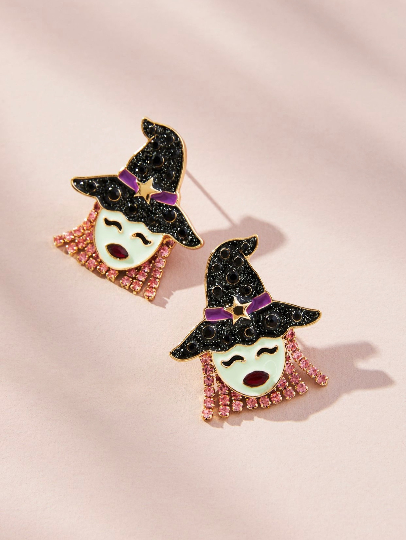 Witch glow in the dark earrings 

#LTKHalloween