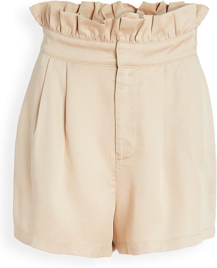 cupcakes and cashmere Women's Leah High Waisted Paper Bag Short | Amazon (US)