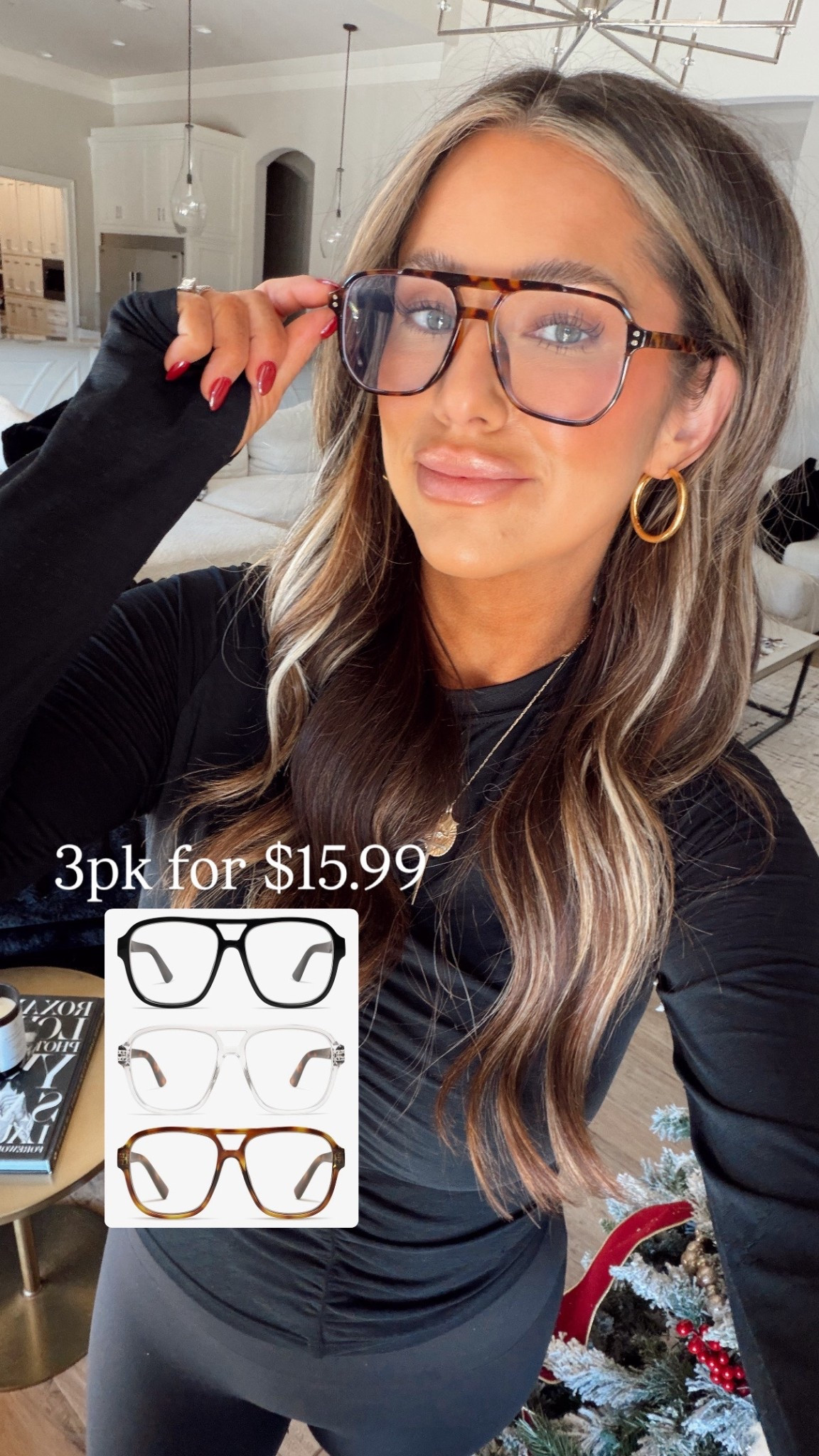 3 pack blue light glasses on sale!

#LTKCyberWeek #LTKSaleAlert #LTKHoliday