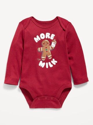 Unisex Long-Sleeve Graphic Bodysuit for Baby | Old Navy (US)