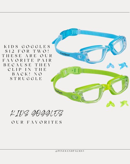 We have tried so many pairs of goggles! These have lasted the longest and can snap in the back so no tears getting on and off!

#LTKKids #LTKSwim #LTKTravel