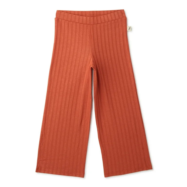 easy-peasy Baby and Toddler Girl Ribbed Pant, Sizes 12 Months-5T | Walmart (US)