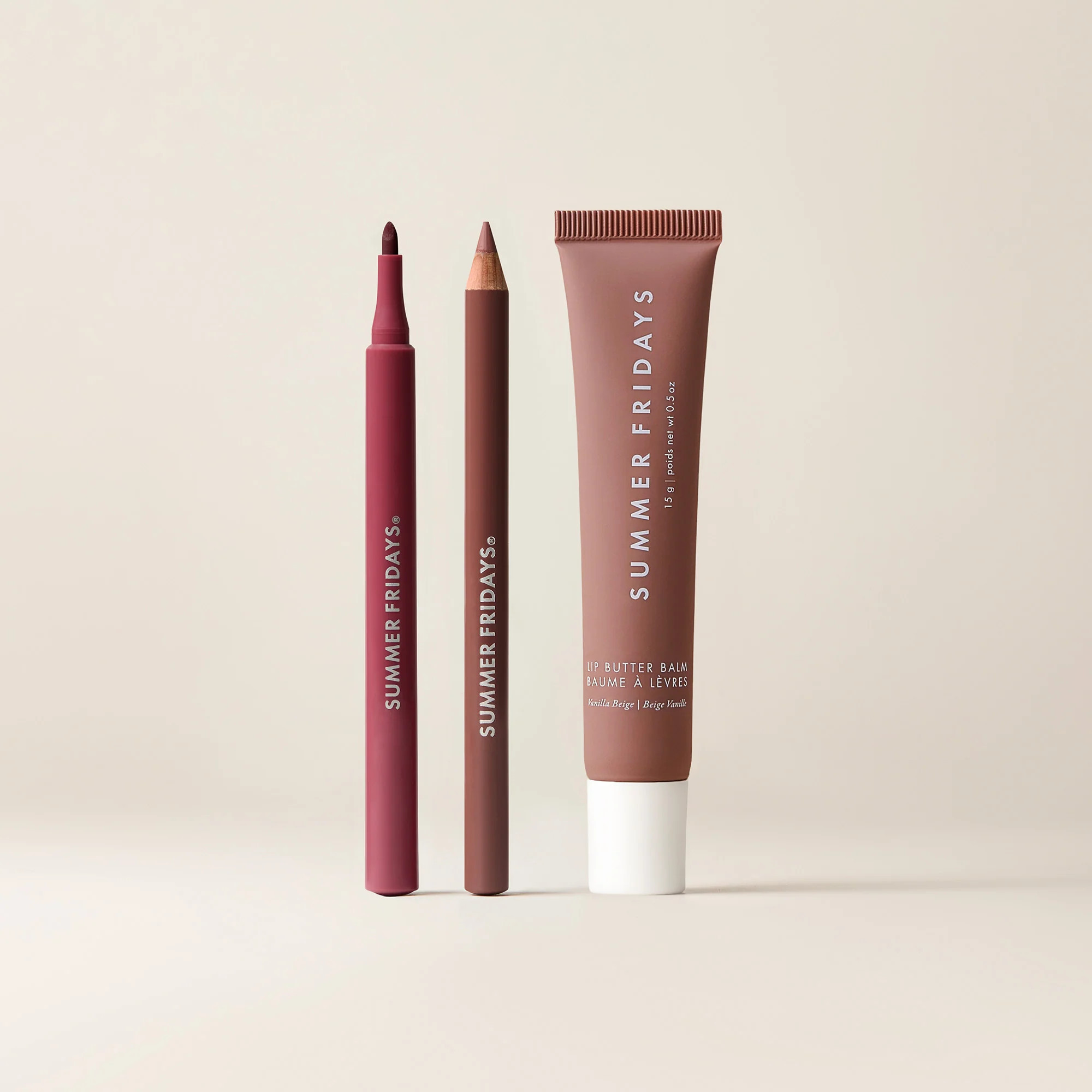 Lip Combo in Vanilla Beige TikTok Exclusive | Summer Fridays (US)