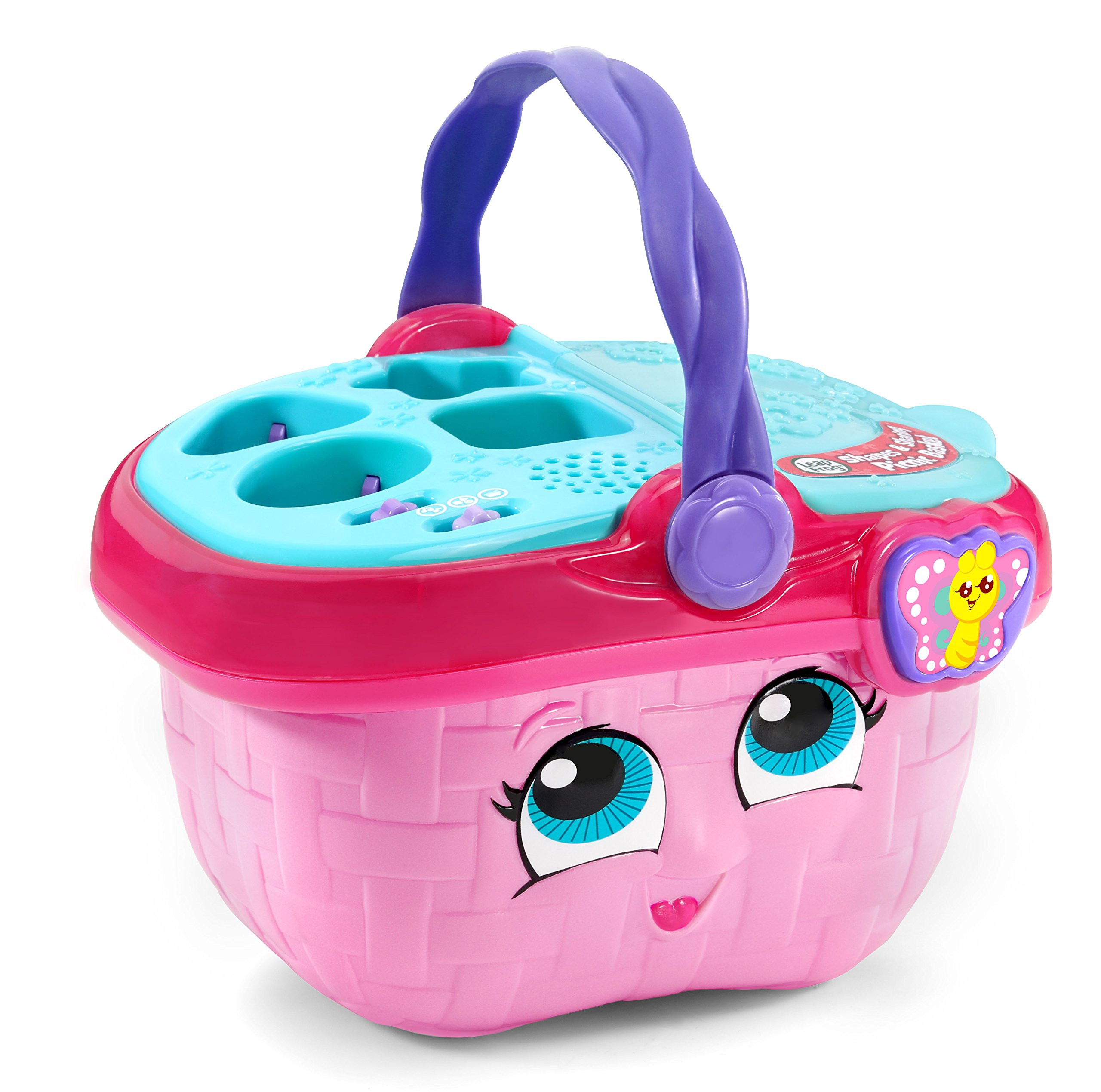 LeapFrog Shapes and Sharing Picnic Basket (Frustration Free Packaging), Pink | Amazon (US)