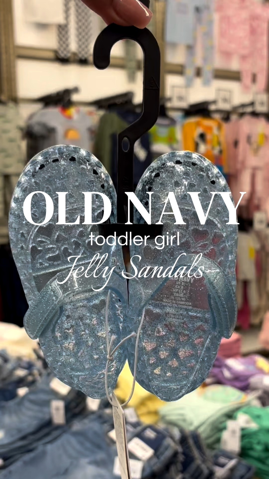 Old Navy  toddler girl jelly sandals 🌸

The cutest spring sandals for playground days, park trips, and everyday outfits. Lightweight, comfy, and easy for toddlers to wear. 

Shop all styles linked here! 

#LTKBaby #LTKmomlife #LTKKids