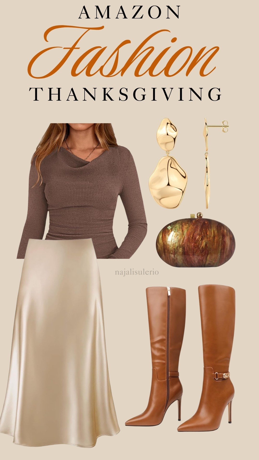 Such a cute Thanksgiving outfit! Loving the gold accents to bring this outfit to an elevated level! 

#LTKHoliday #LTKFindsUnder50 #LTKSeasonal