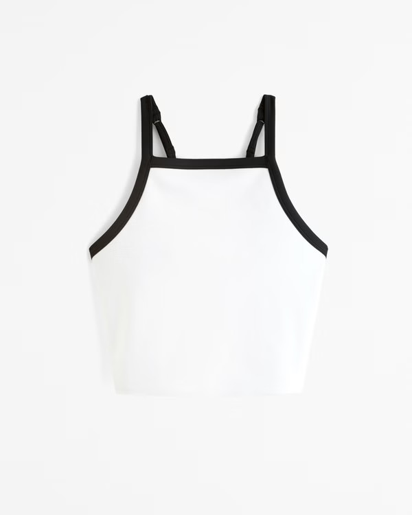 YPB sculptLUX Apron Tank | Abercrombie & Fitch (US)