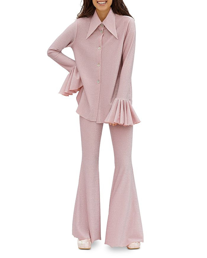 Cosmos Metallic Stretch Lounge Set | Bloomingdale's (US)