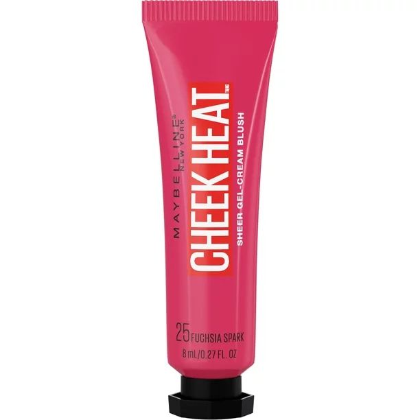 Maybelline Cheek Heat Gel-Cream Blush, Face Makeup, Fuchsia Spark, 0.27 fl oz | Walmart (US)