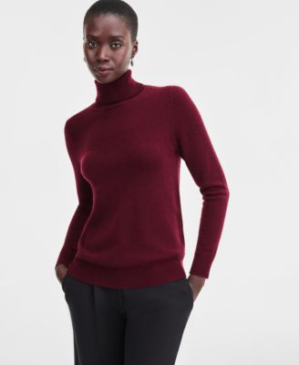 Women's 100% Cashmere Turtleneck Sweater, Macy's Exclusive | Macy's
