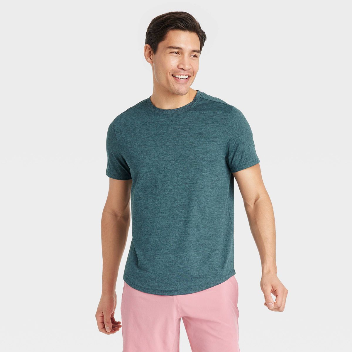 Men's Short Sleeve Soft Stretch T-Shirt - All In Motion™ | Target