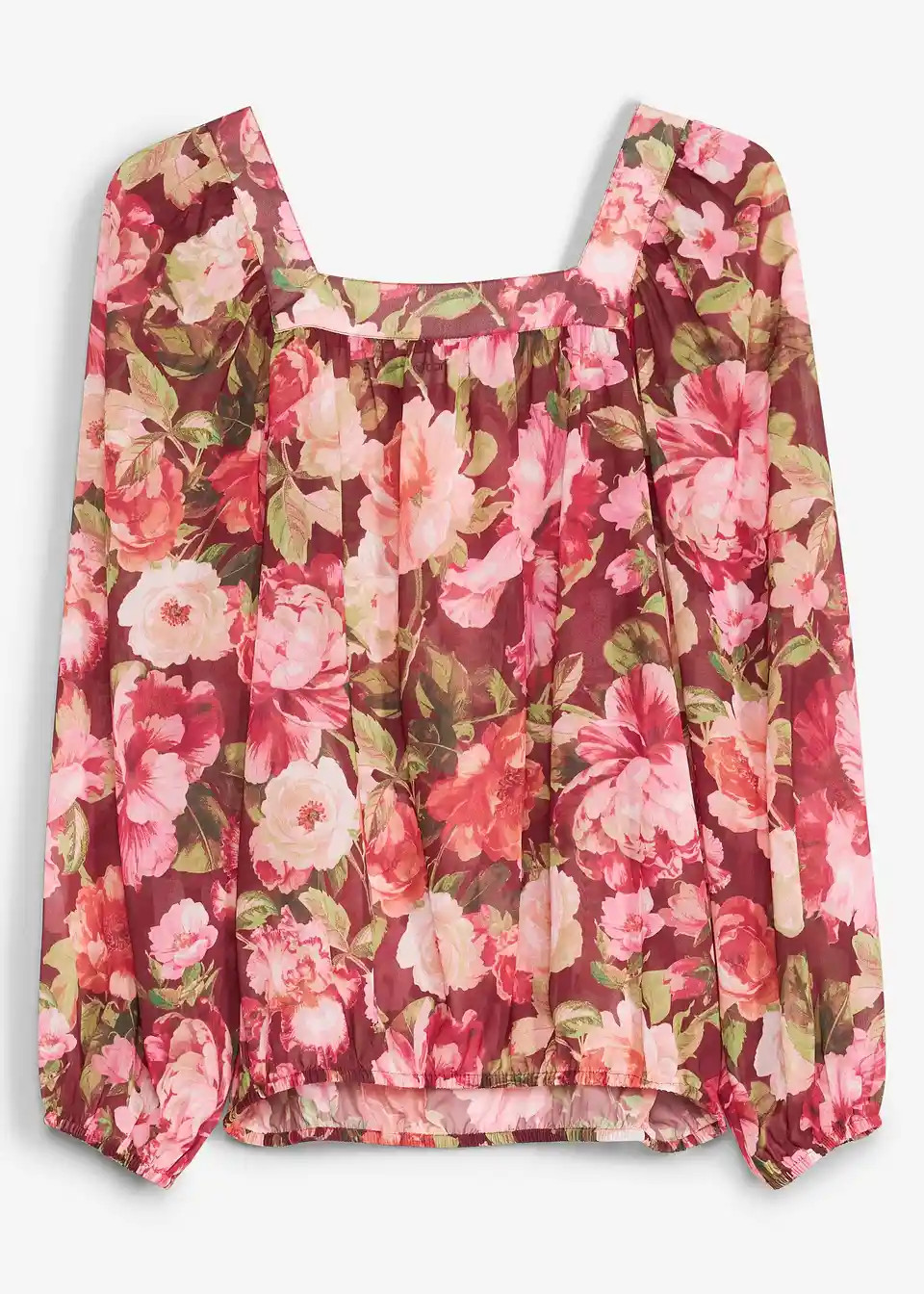 Bluse mit Ballonsaum | Bonprix DE