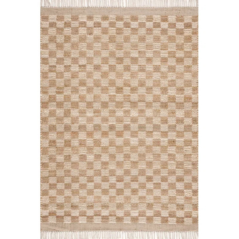Anahid Handmade Hand Loomed Jute/Sisal Brown Rug | Wayfair North America